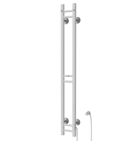 Полотенцесушитель Mixline Moon White 120/10 таймер, 284 Вт электрический белый: фотография 1