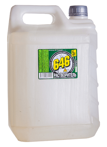 Растворитель 646 Кэпитал, канистра  5л: фотография 1
