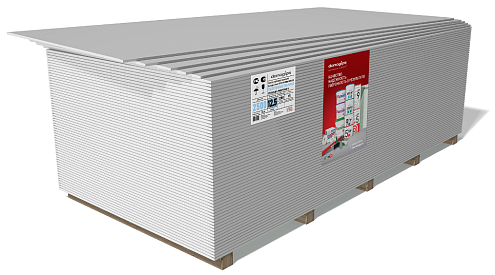 Гипсокартонный лист (ПГО-УК) Danogips 2500х1200х12,5мм  : фотография 1