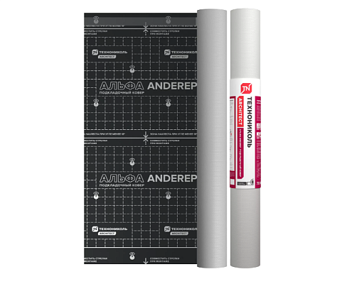 Подкладочный ковер Технониколь Альфа Anderep полимерный с механической фиксацией 70 м²: фотография 1