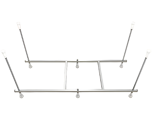 Сборный каркас к ванне Aquatek Лугано 150/Либерти 150 (шпильки): фотография 1