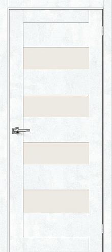 Дверь Браво 23 Snow Art стекло Magic Fog 2000х600: фотография 1