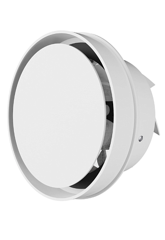 Вентилятор D100 SYMPHONY встраиваемый, сетка, двигатель BB ERA: фотография 1