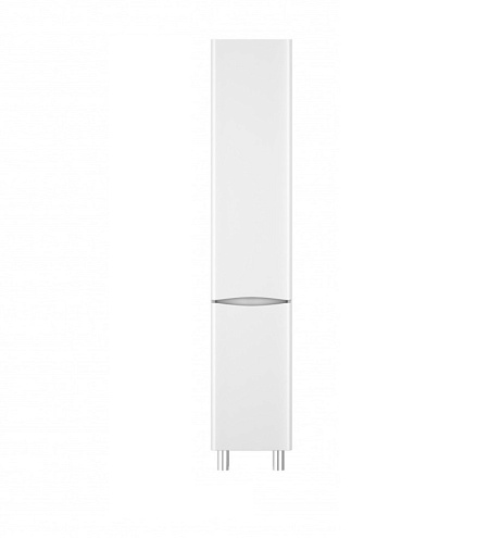 Шкаф-пенал для ванной 35 AM.PM Like M80CSL0356WG напольный левый белый глянец: фотография 1