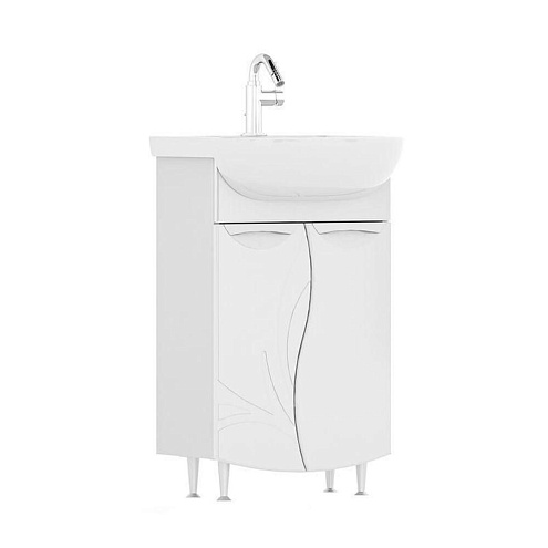 Тумба напольная Adel 50.2D под умывальник Ладога: фотография 1