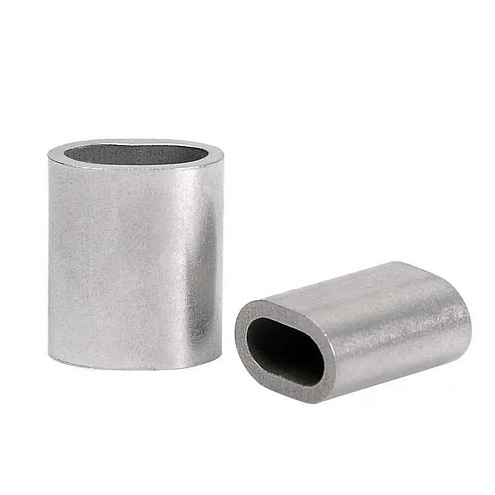 Наконечник троса алюминиевый  5мм "Fixbox": фотография 1