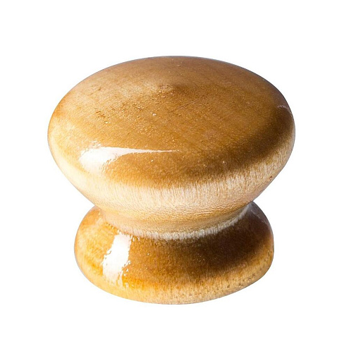 Ручка буковая лакированная модель 3 светлая глянцевая, 2шт "Element": фотография 1