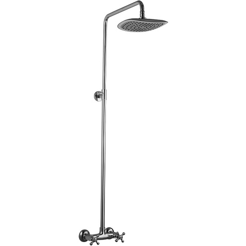 Смеситель Lemark "Стандарт" LM2160C для душа с верхней душевой лейкой "Тропический дождь" хром: фотография 1