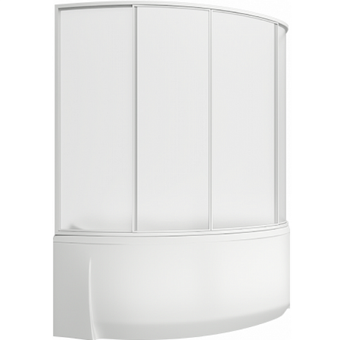 Шторка Алегра 4 створки пластик: фотография 1