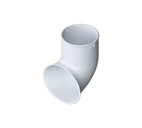 Слив трубы ПВХ, Белый, d=125мм, АльтаПрофиль: фотография 1