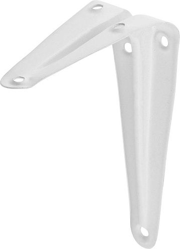 Кронштейн 300х250 мм, белый: фотография 1