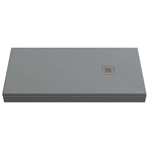 Поддон литьевой Essentia Графит 1200х900: фотография 1