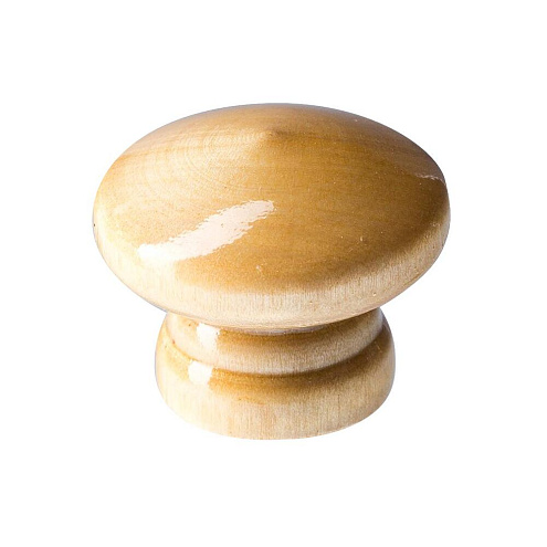 Ручка буковая лакированная  модель 2 светлая глянцая, 2шт "Element": фотография 1