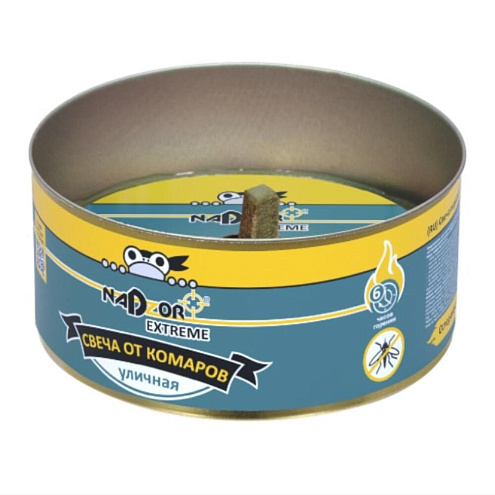 Свеча антимоскитная на эфирных маслах, 6 часов горения, Nadzor: фотография 1