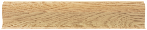Плинтус ПВХ 58мм 2,2м  Дуб классический: фотография 1