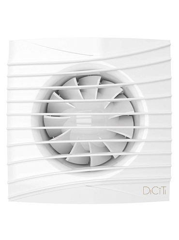 Вентилятор D125 SILENT 5C с обратным клапаном, декоративный DICITI: фотография 1