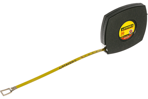 Мерная лента стальное полотно, 30м, 2 класс точности, Stayer: фотография 1