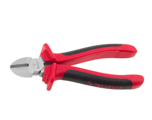 Бокорезы СТАНДАРТ, 2-комп. ручка, CrNi покрытие, 160мм, ЗУБР: фотография 1