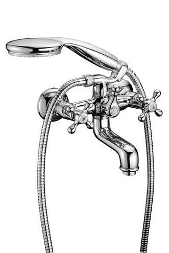 Смеситель Lemark "Стандарт" LM2102C для ванны с коротким изливом хром: фотография 1