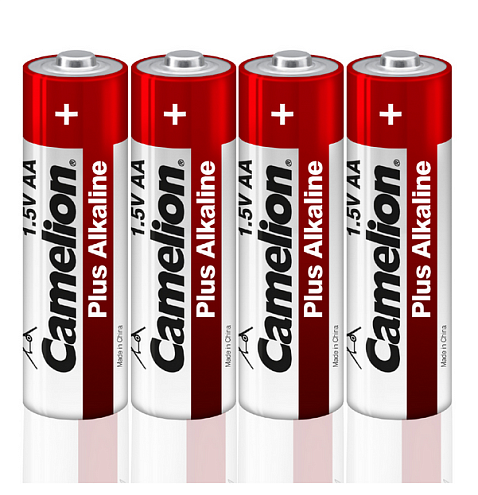 Элемент питания алкалиновый AA/LR6 1.5В Plus Alkaline LR6-SP4 уп.4шт Camelion 12554: фотография 1