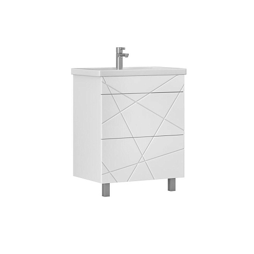 Тумбы Geometry 2-700 под умывальник Фостер 70: фотография 1