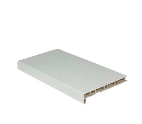 Подоконник ПВХ "МП" белый 1500х250мм: фотография 1