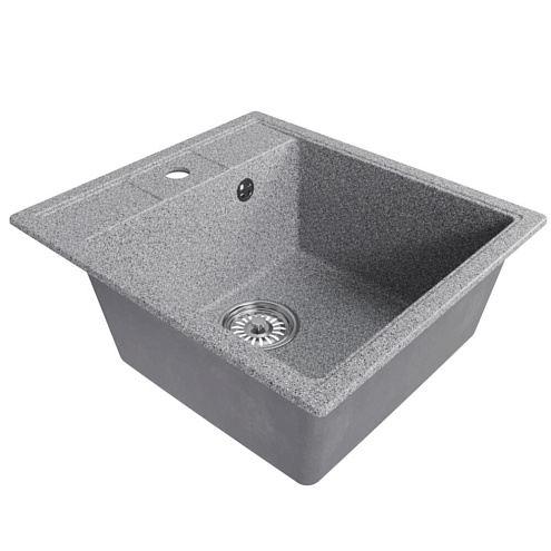 Мойка ML-GM28 темно-серая (309), 450х500х190 мм: фотография 1