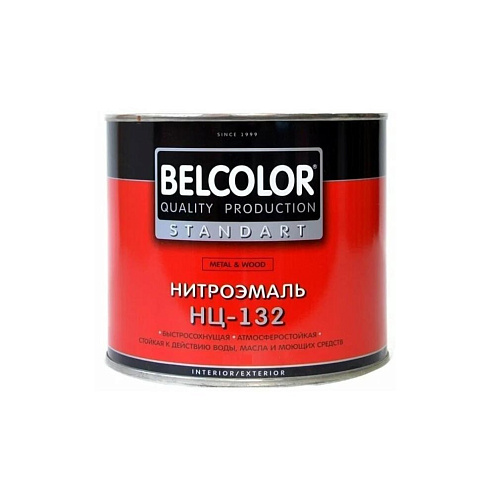 Нитроэмаль Belcolor НЦ-132, серая 1,7кг : фотография 1