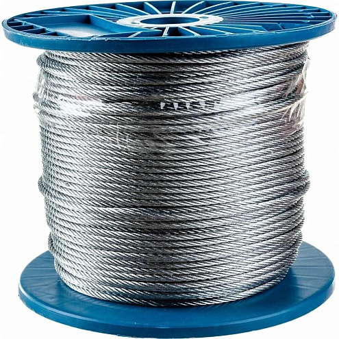 Трос в изоляции ПВХ 4/5мм: фотография 1