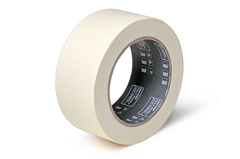 Малярная клейкая лента 48мм х 50м, 120мкм термостойкая до 60С, бежевая ColorExpert: фотография 1