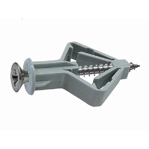 Дюбель для гипсокартона 10х50мм с саморезом 4х60мм, 4шт: фотография 1