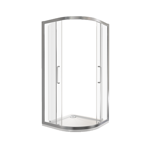 Душевой уголок NEO R-100-С-CH: фотография 1