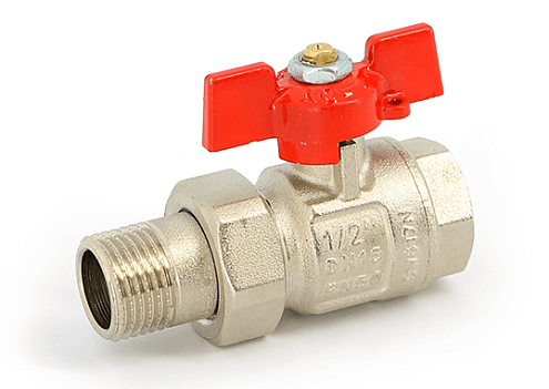 Кран шаровой американка 3/4" бабочка ВН Uni-Fitt: фотография 1