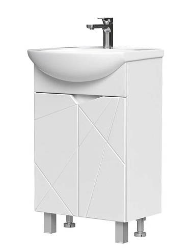 Тумба напольная Pronto 50.2D под умывальник Рива: фотография 1