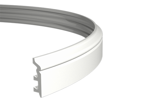 Плинтус 1.53.107 flex размеры 80х22х2000 мм: фотография 1