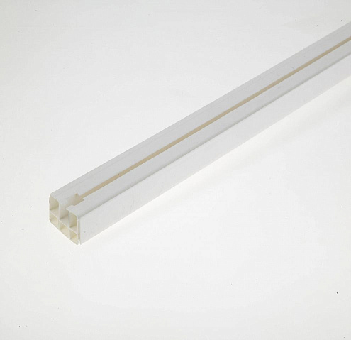 Карниз потолочный однорядный Legrand Стандарт белый 320: фотография 1