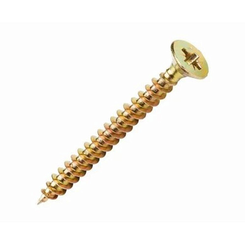 Шуруп универсальный 6.0х200 желтый цинк, весовые: фотография 1