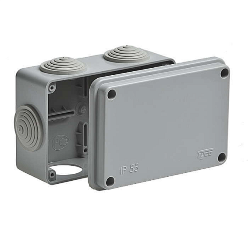 Коробка распределительная ОП 120х80х50мм IP55 Ruvinil 67051: фотография 1