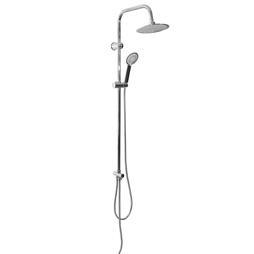 Душевая система ML2400 без смесителя, лейка 3позиции+душевой шланг+тропический душ: фотография 1