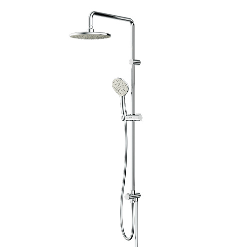 Душевая система AM.PM Gem F0790000 стойка с тропическим душем, хром: фотография 1