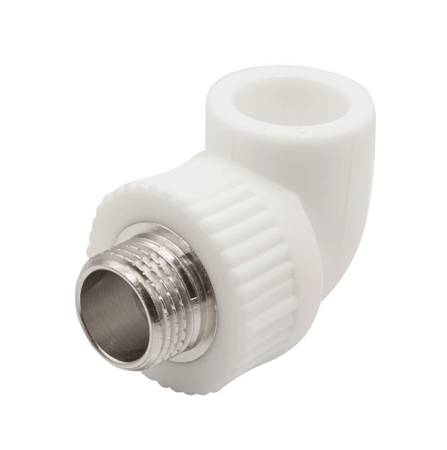 Уголок комбинированный наружная резьба 20х1/2'' EVER plast: фотография 1