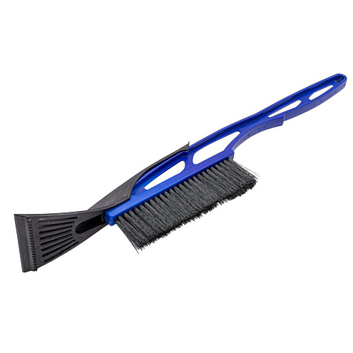 Щетка-сметка для снега "Эконом", 530мм, со скребком: фотография 1