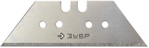 Лезвия трапециевидные тип А24, 18,7х59х0,5мм, 5шт, Зубр: фотография 1