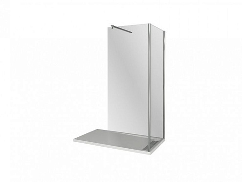 Душевое ограждение WALK IN SP+P-100-C-CH: фотография 1