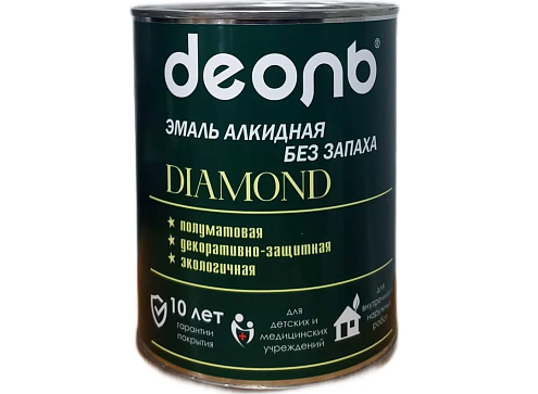 Алкидная эмаль Diamond без запаха БАЗА С 0,75л : фотография 1