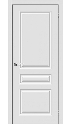 Дверь эмаль Скинни-14 Whitey  2000х700: фотография 1
