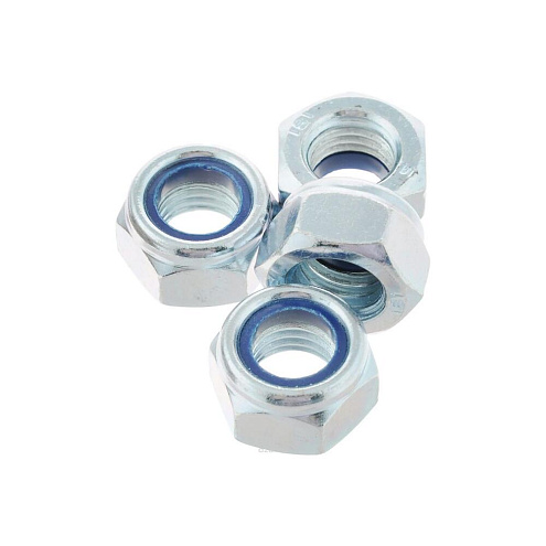 Гайка оцинкованная самоконтрящаяся DIN 985 М 8, 8шт: фотография 1