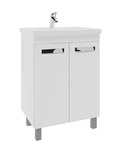 Тумба Plaza 600-2-0 под умывальник Фостер 60: фотография 1