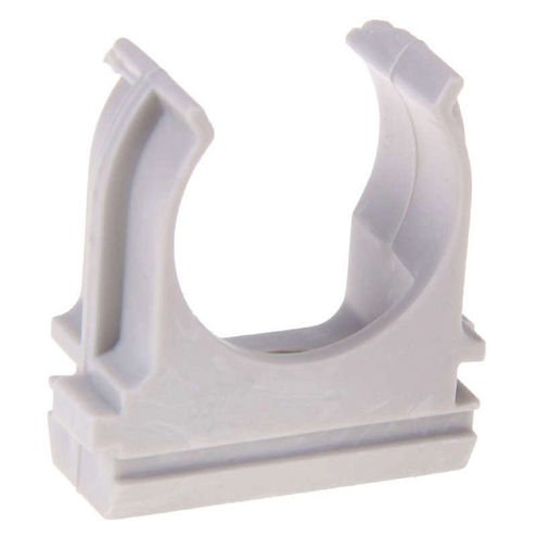 Держатель для труб (клипса) d32мм серый Урал Пак АТ-50132-050: фотография 1