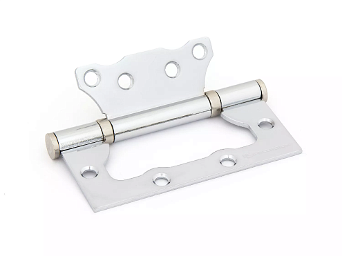 PALLADIUM Петля накладная "бабочка" 2BB-100 CP хром, блистер: фотография 1